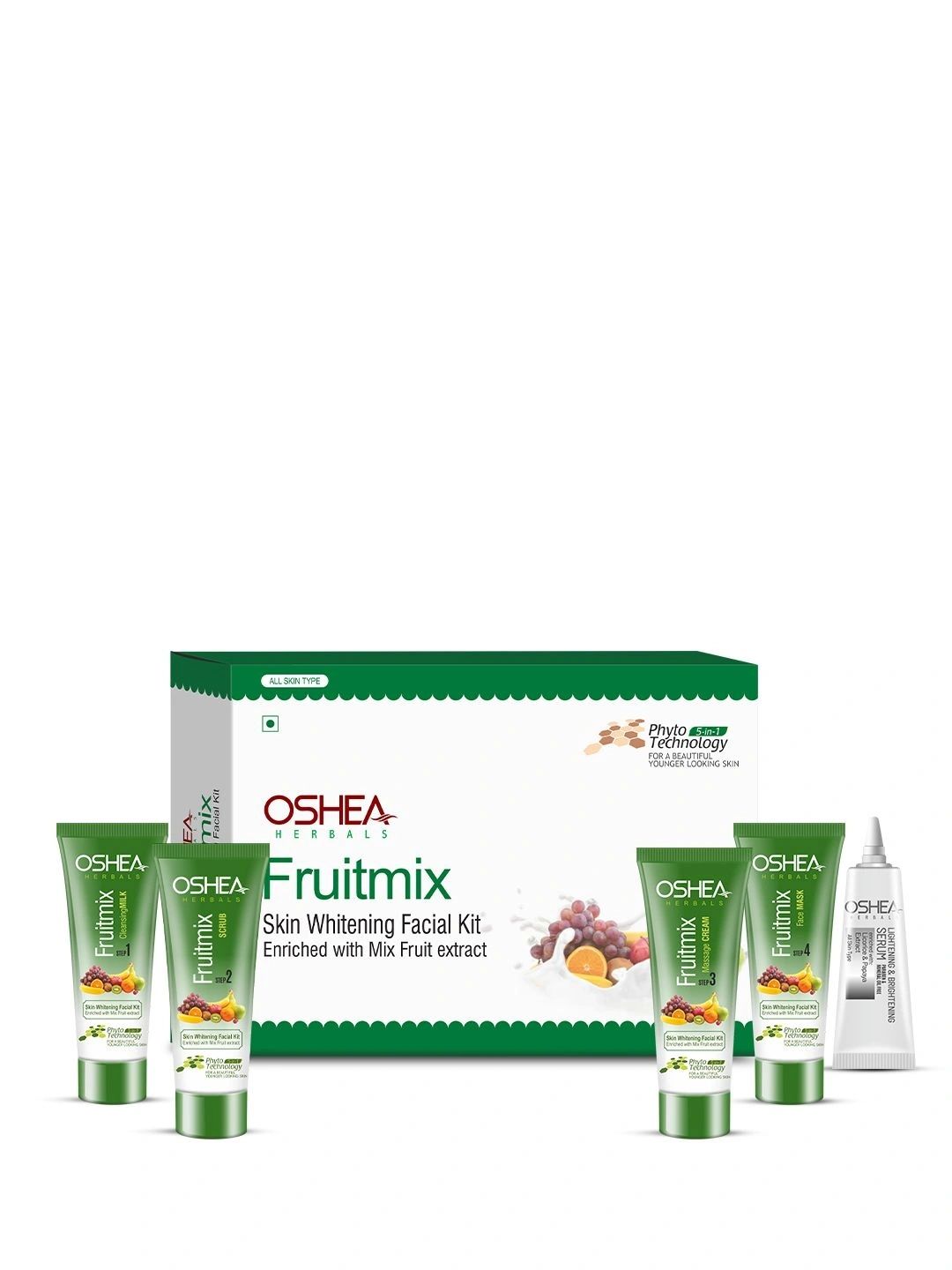Buy Oshea Herbals Set Of 2 Fruitmix Facial Kit - Facial Kit for