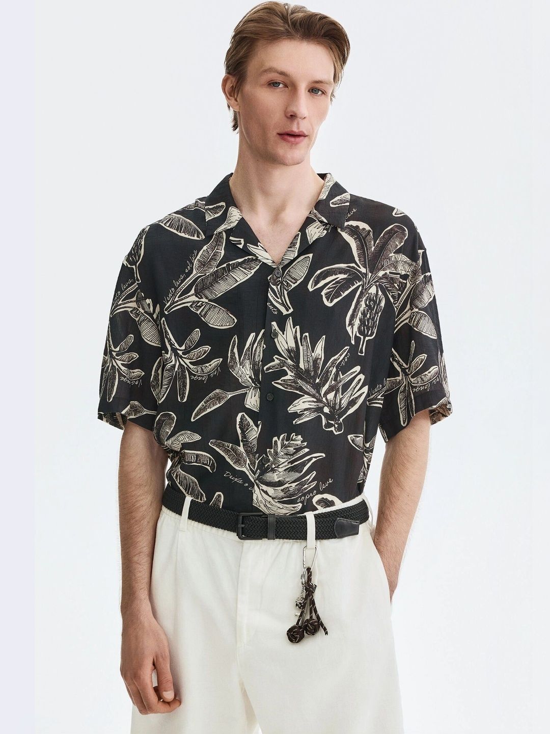 H&M Relaxed Fit Resort Shirt