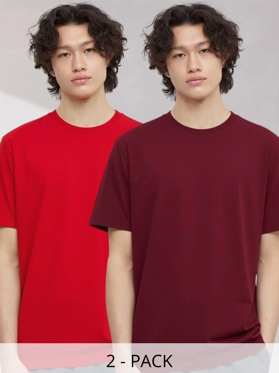 Cool Plus Men Pack Of 2 T-shirt