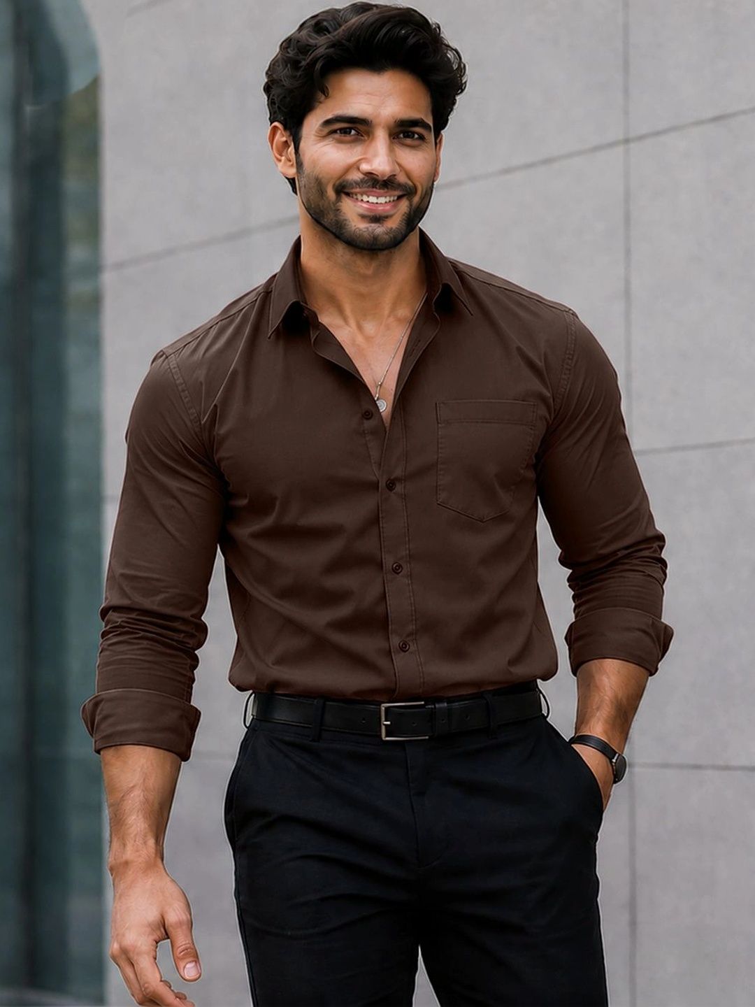 NRT Men Comfort Casual Shirt