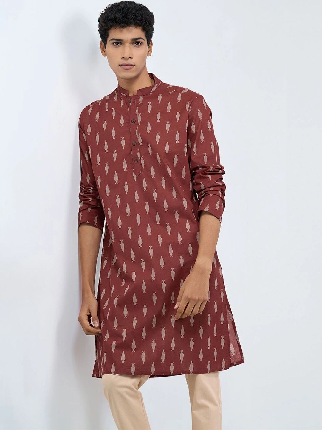 indus route by Pantaloons Men Printed Kurta