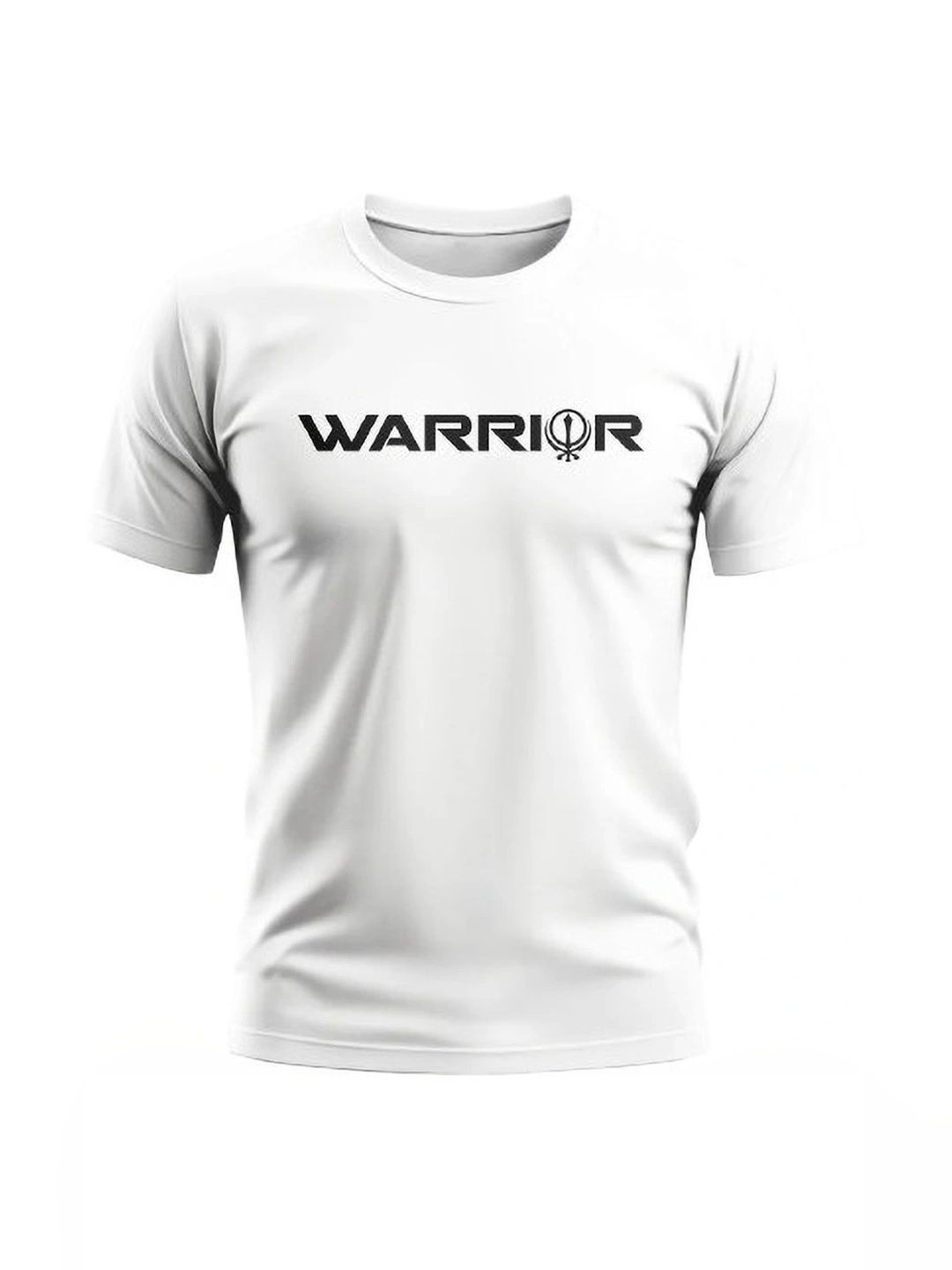 Warrior World Men Typography Printed Pure Cotton T-shirt