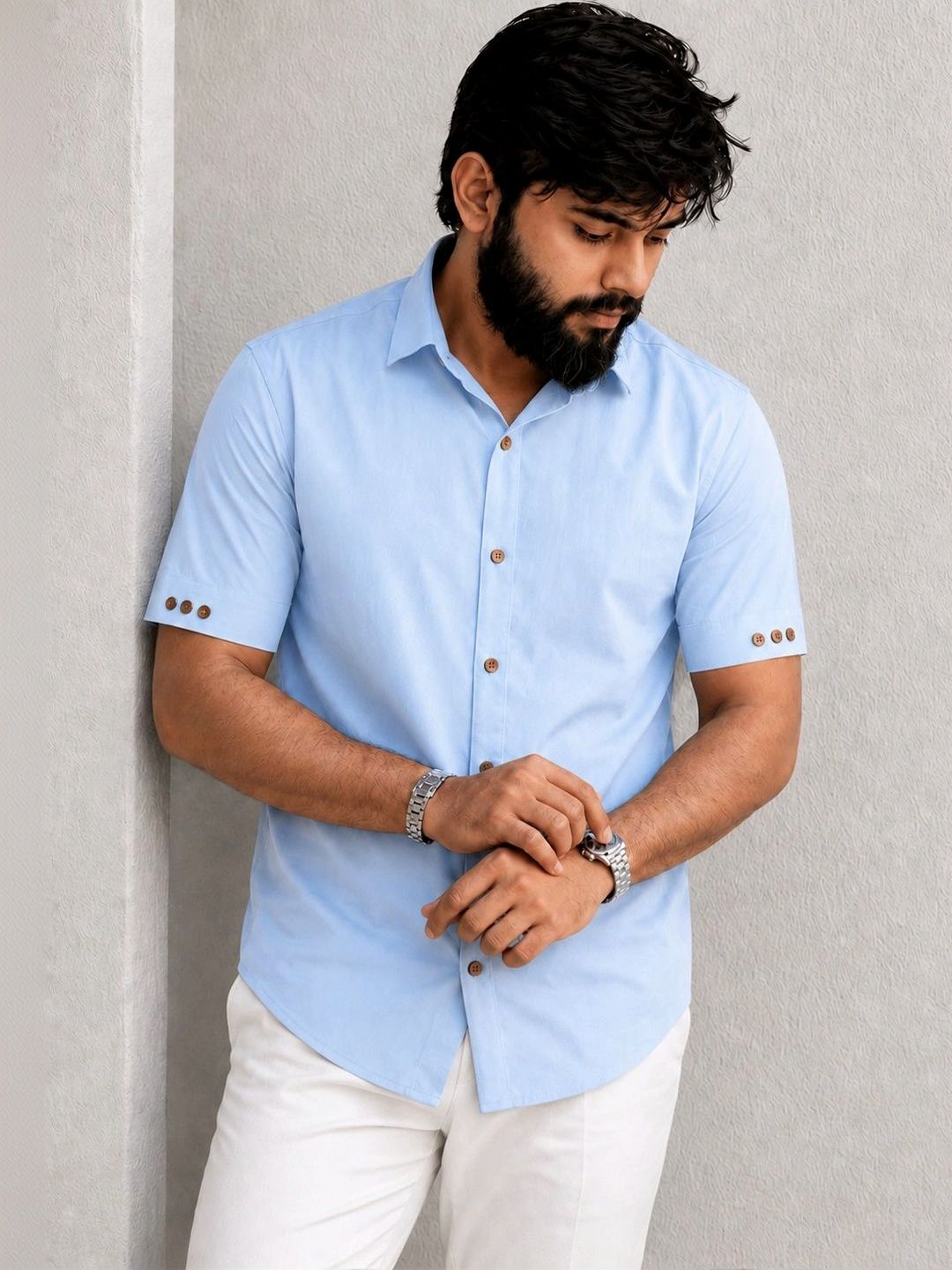 Anneca Men Relaxed Casual Shirt