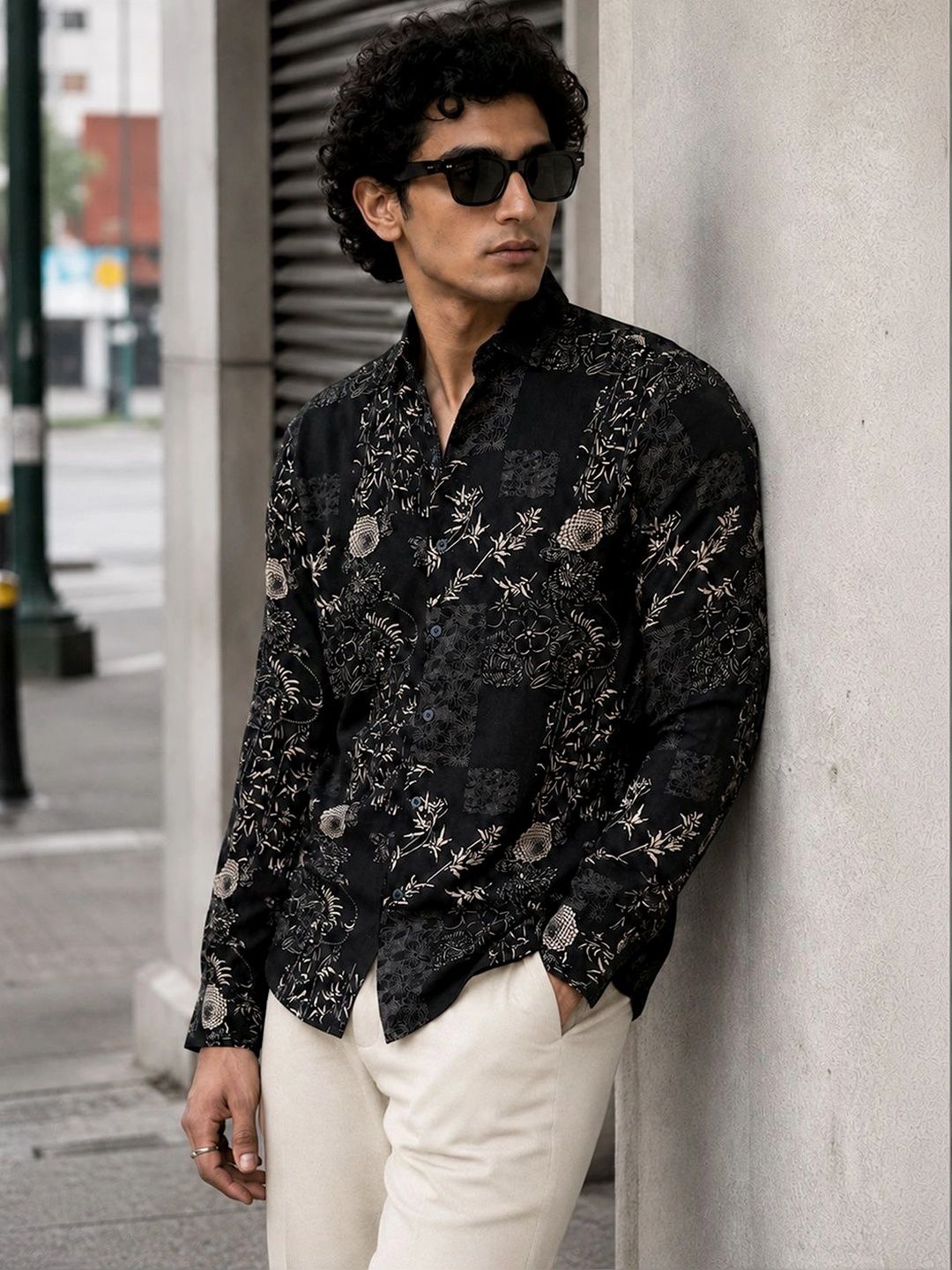 CAHOOT Men Standard Floral Printed Casual Shirt