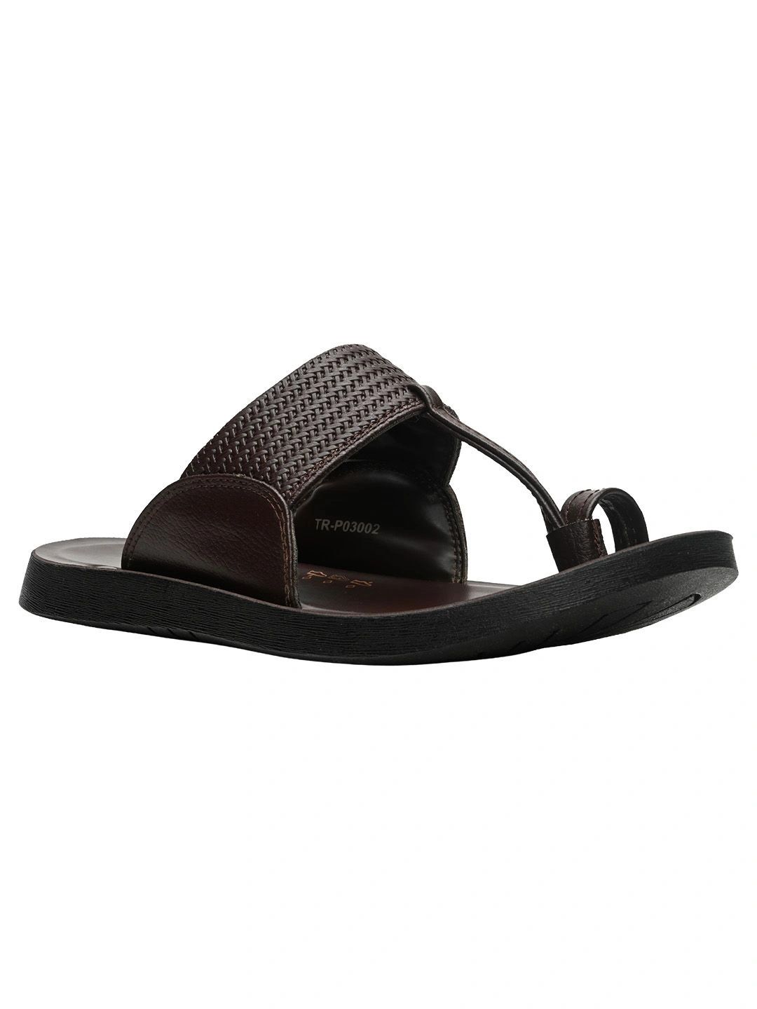 Trekiva Men Adjustable Buckle Detail Slip-On Flats