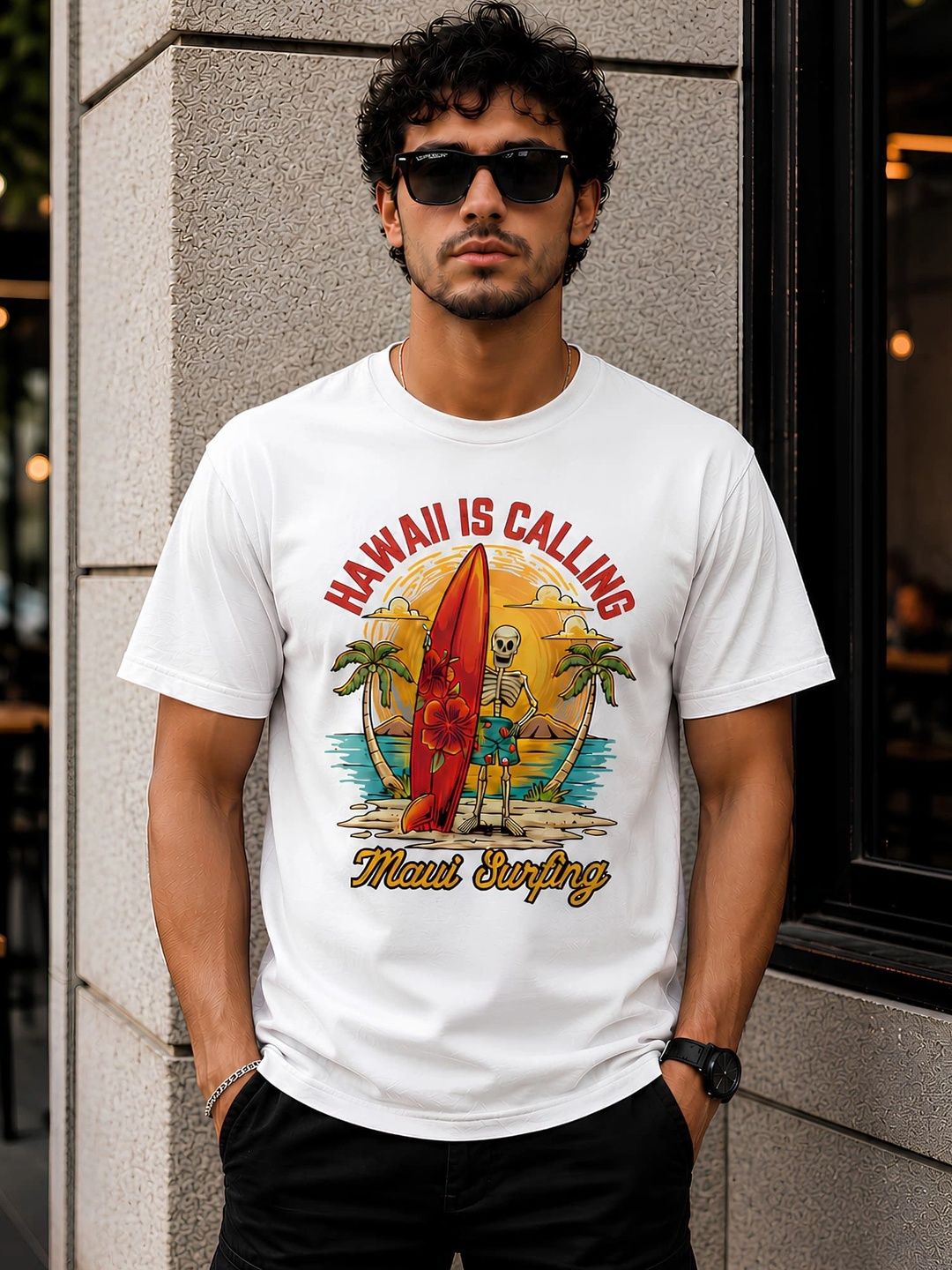 THESEVENLOOK Men Printed T-shirt