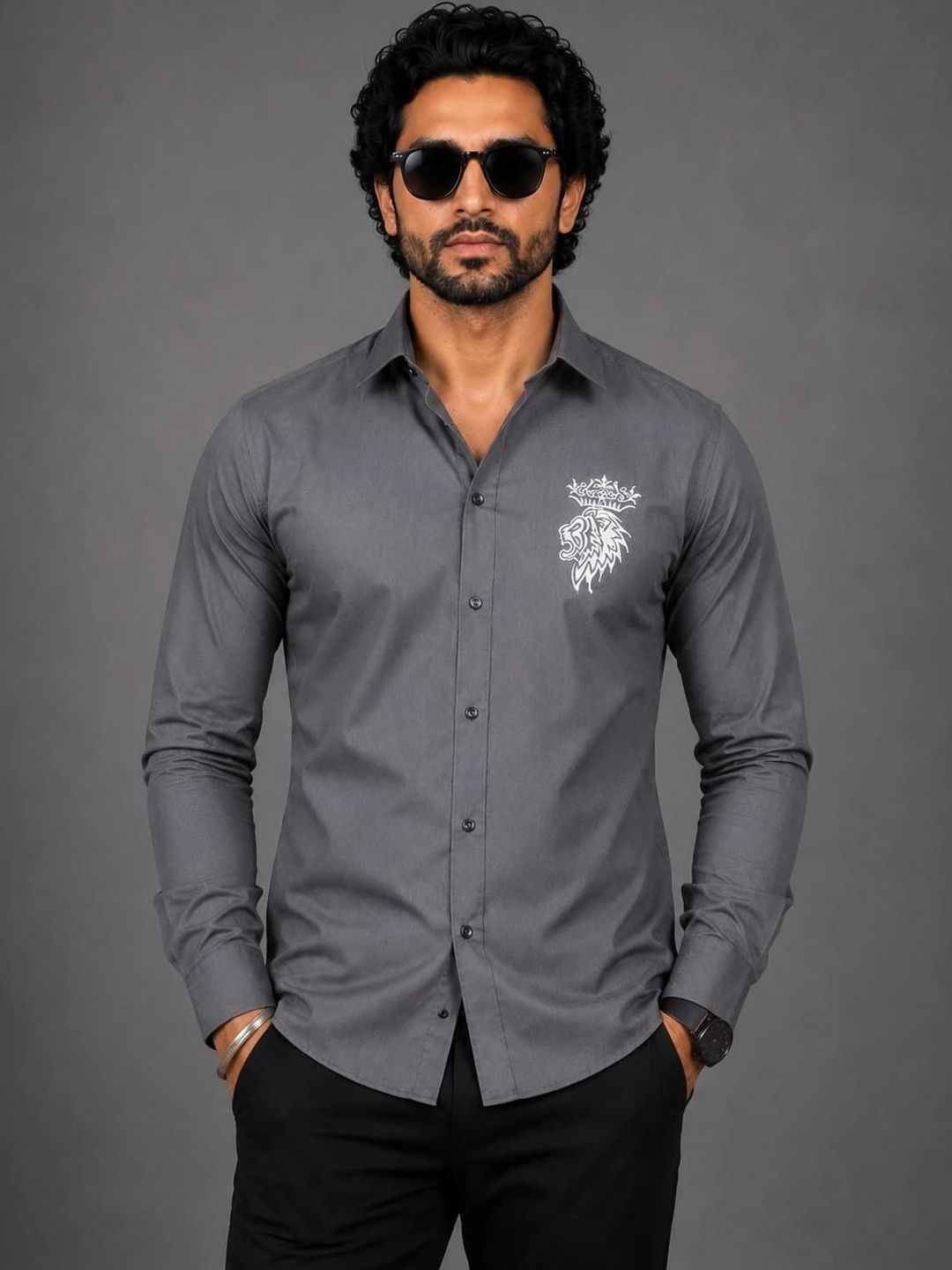 HERE&NOW Men Printed Casual Shirt