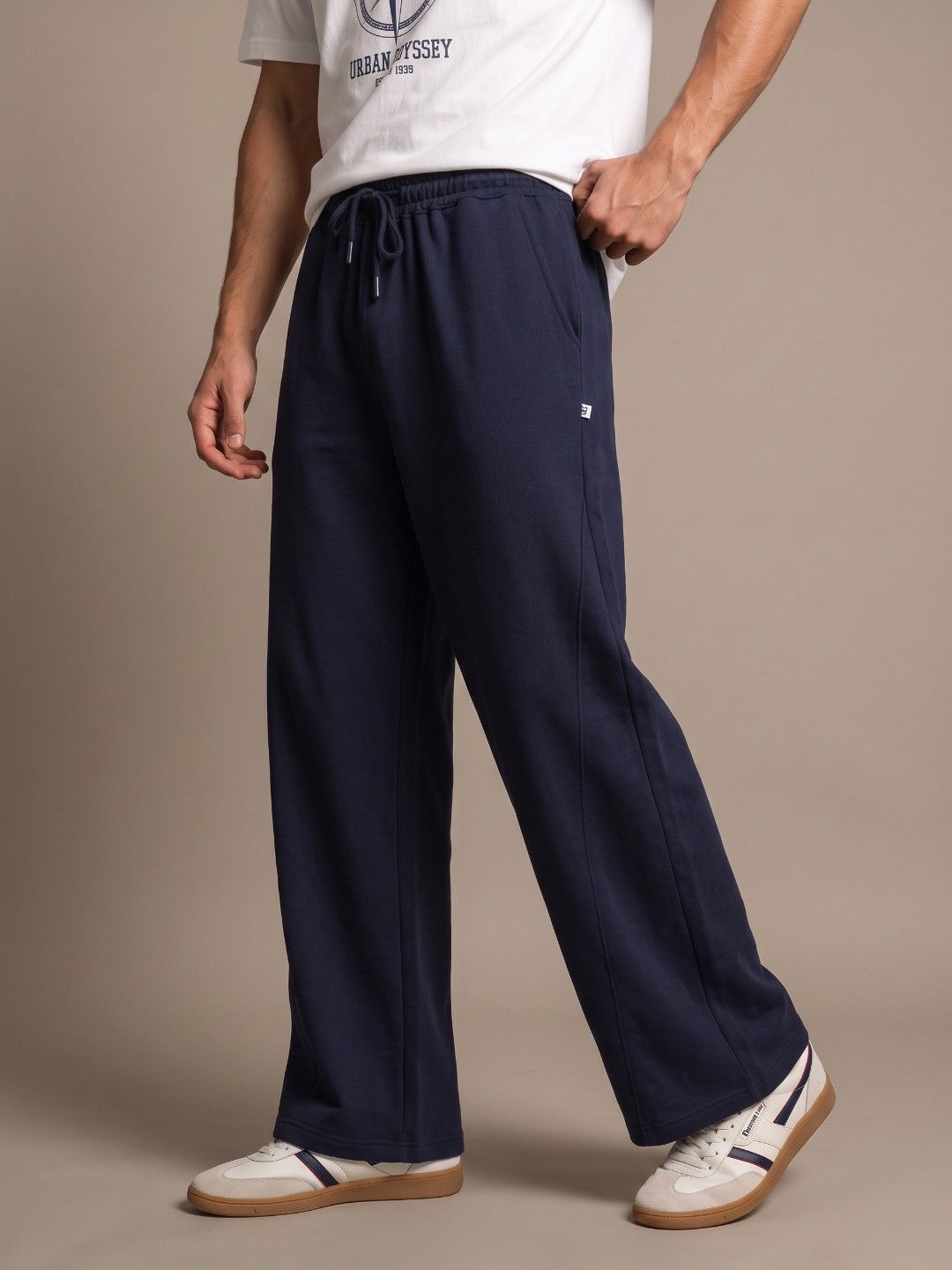 glitchez Men Baggy Fit Track Pants