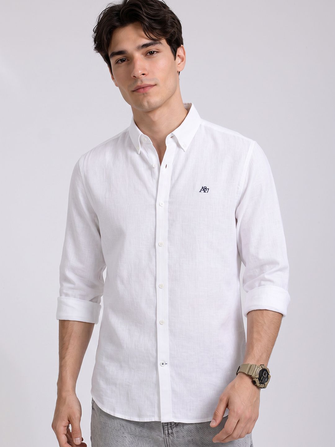 Aeropostale Button-Down Casual Shirt