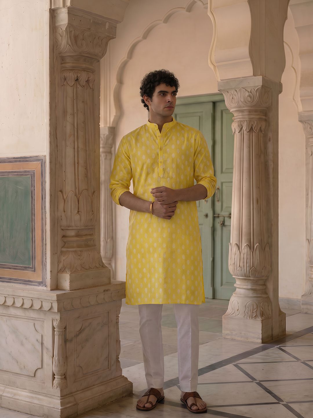 Anouk Ethnic Motifs Printed Kurta
