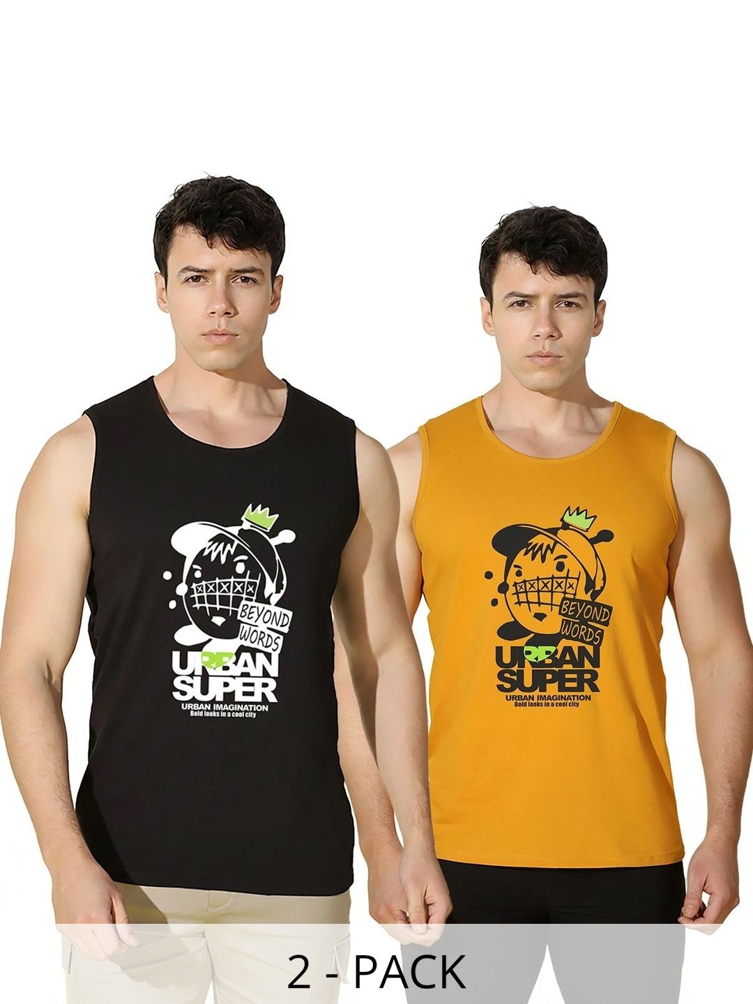 SLOWLORIS Men 2 Printed T-shirt
