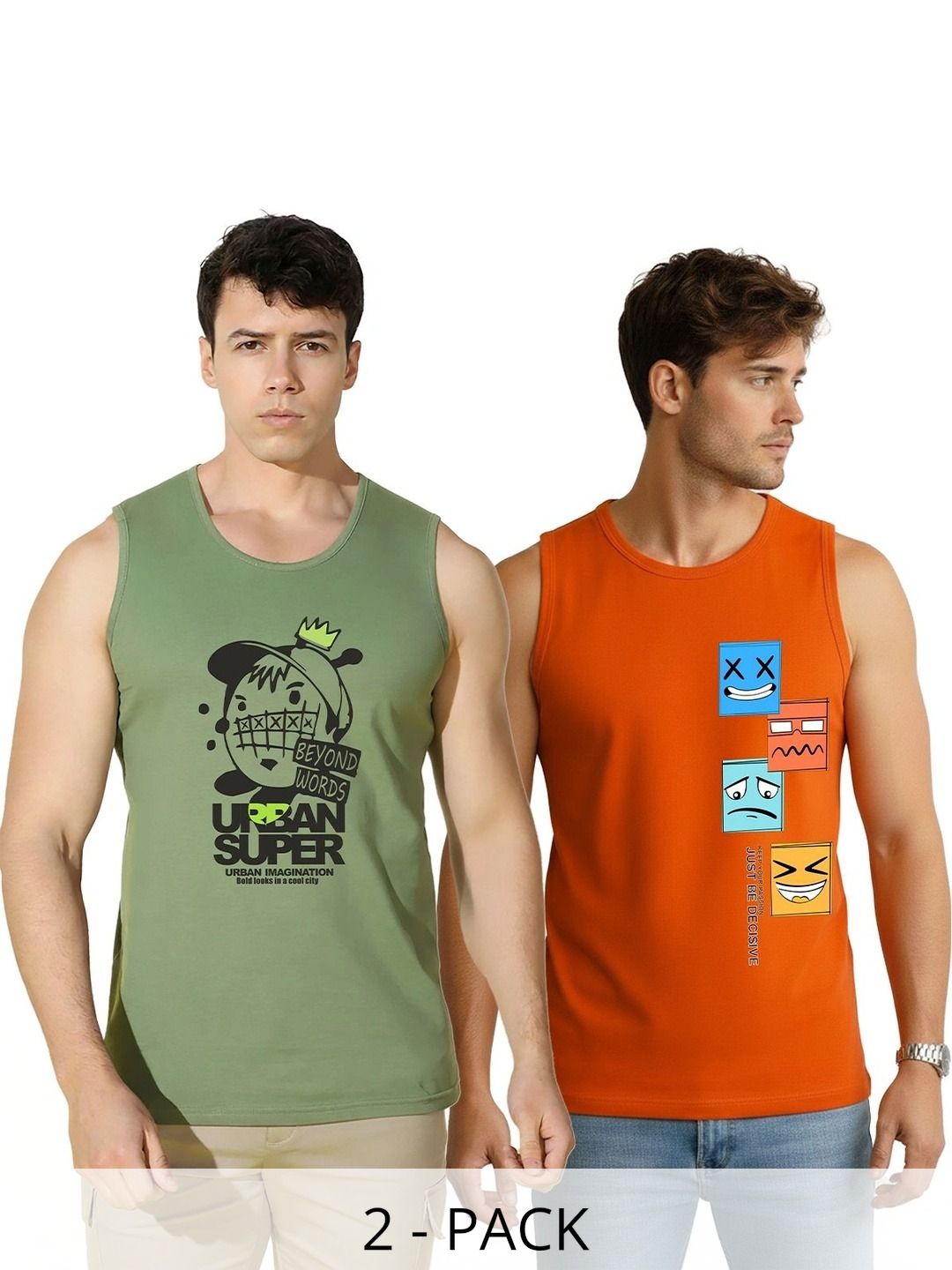 SLOWLORIS Men 2 Printed T-shirt