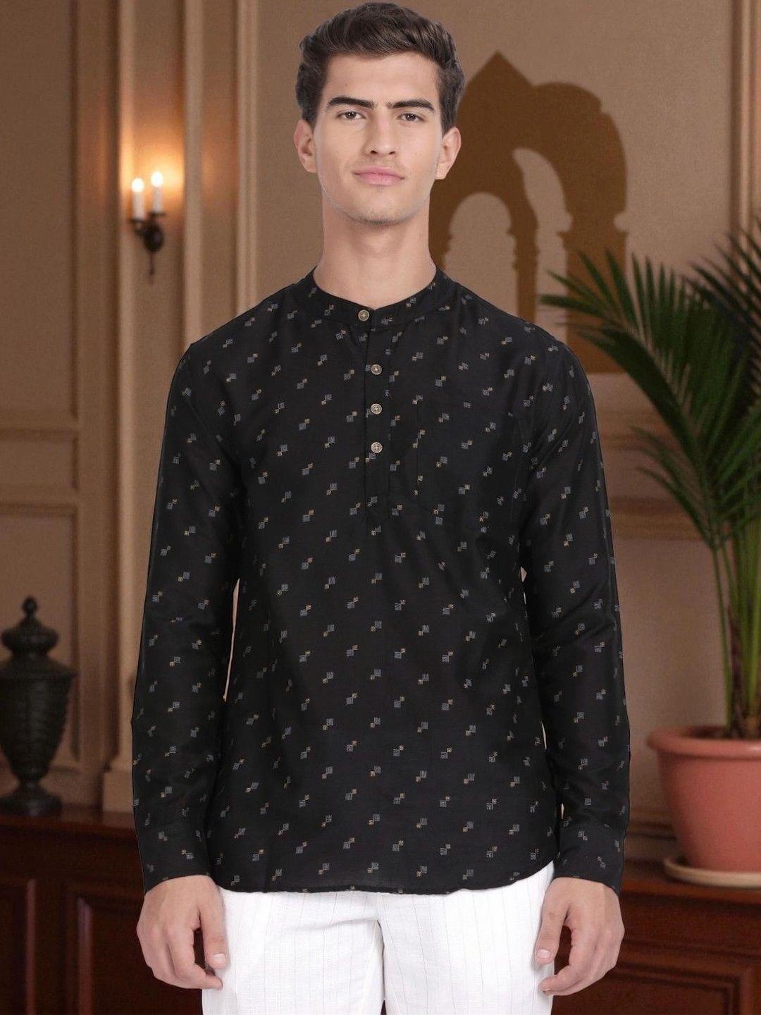 Kryptic Men Printed Kurta