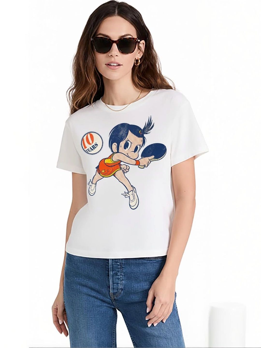 VLAM Unisex Printed Slim Fit T-shirt
