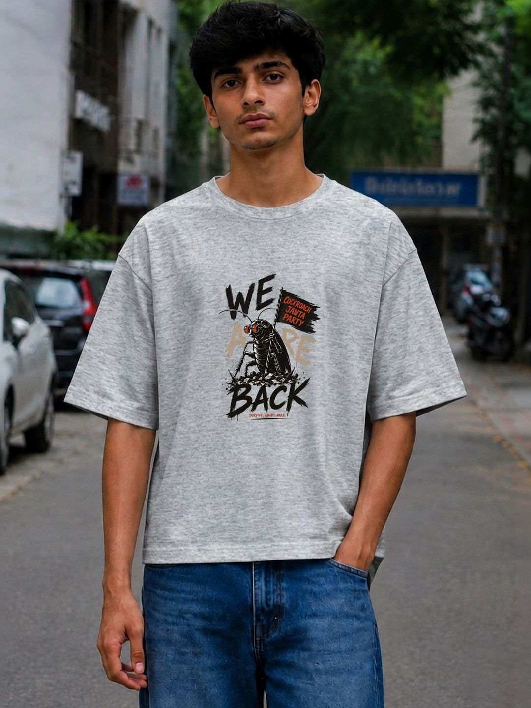 FTX Men Graphic Printed Relaxed Fit T-shirt