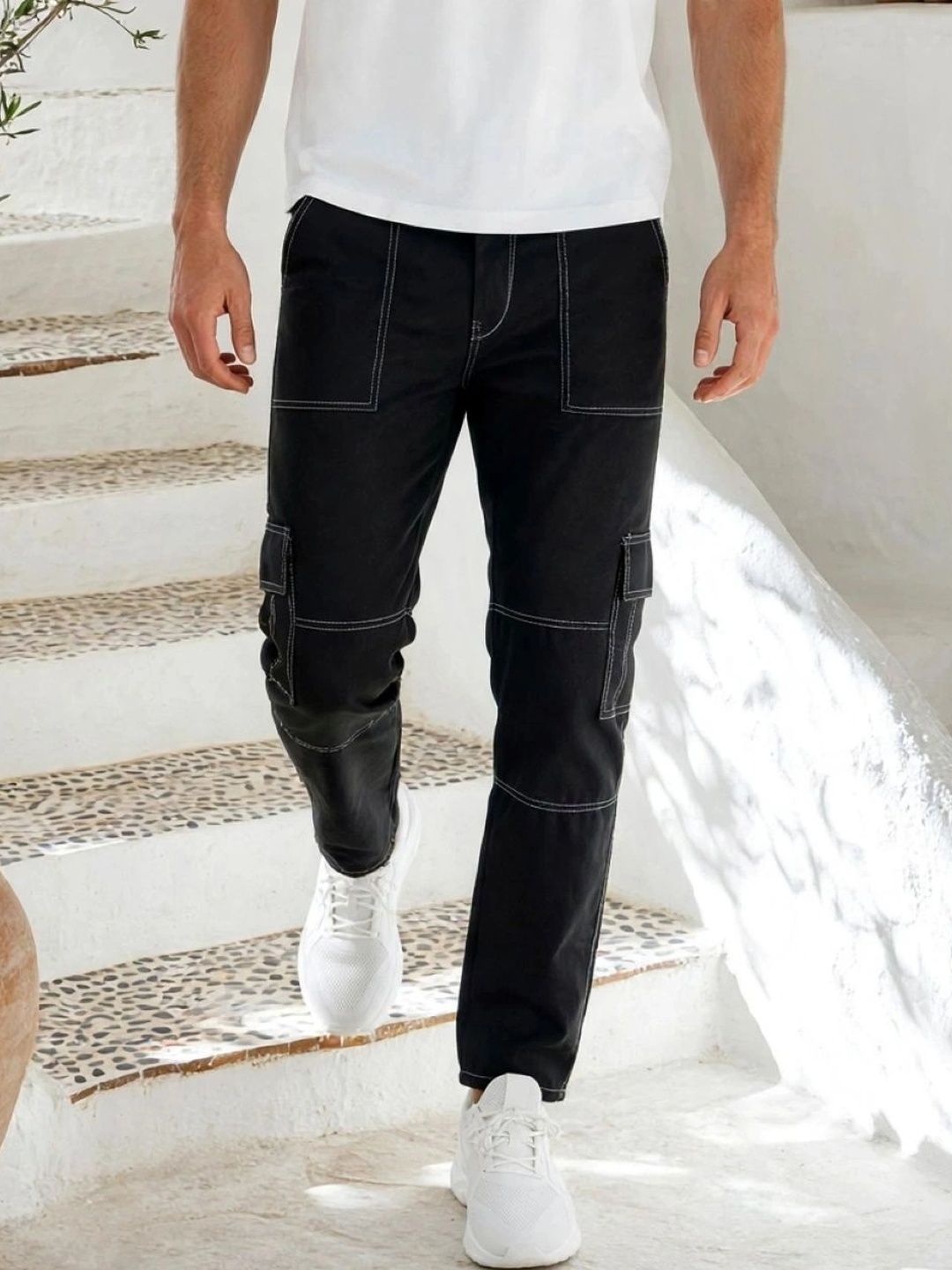 Metronaut Men Classic Regular Fit Mid-Rise Stretchable Jeans