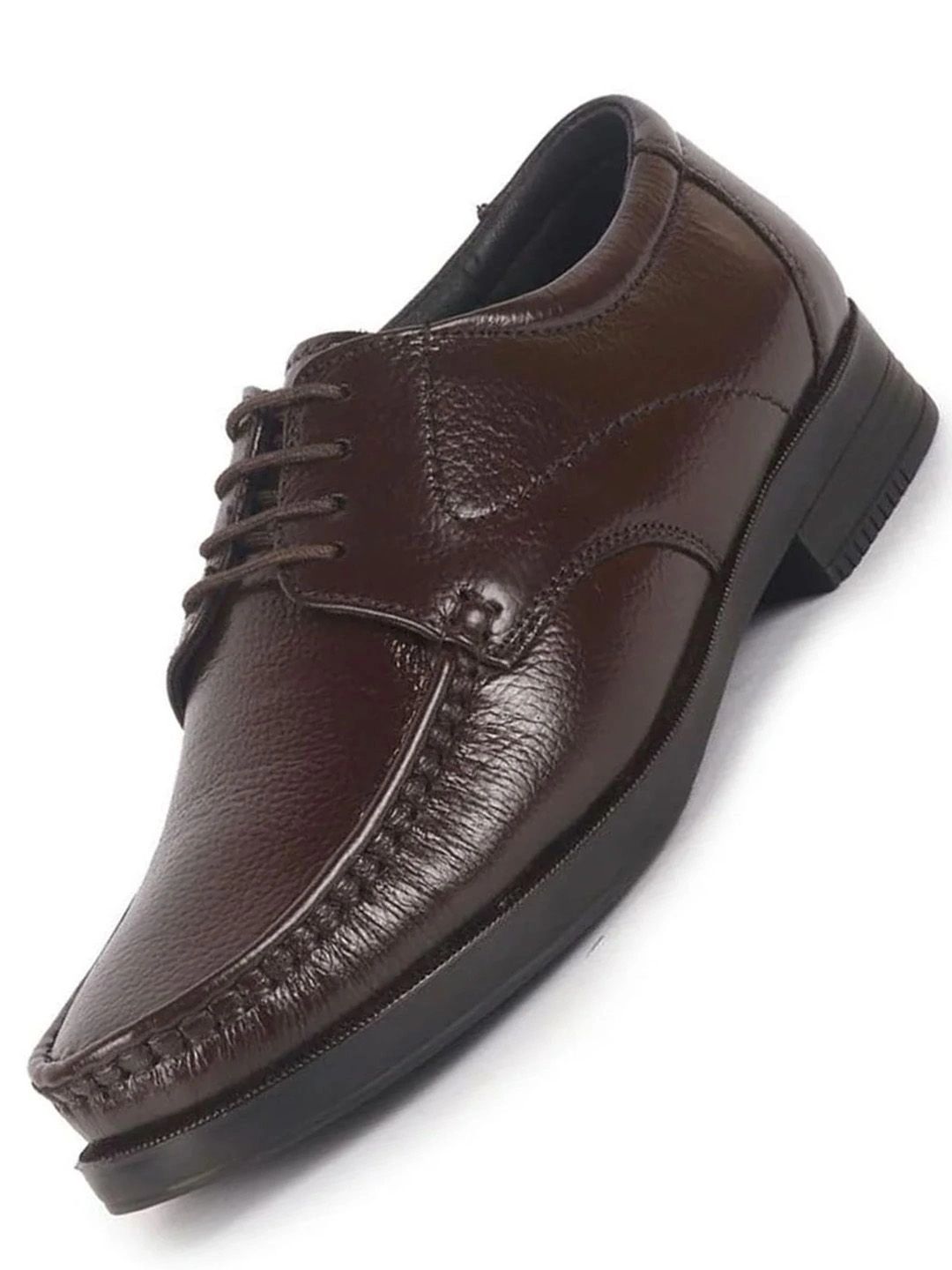 FAUSTO Men Leather Formal Derbys