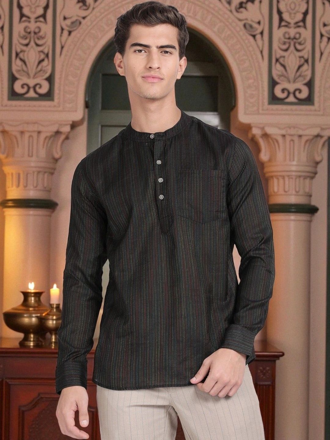 Kryptic Men Printed Kurta