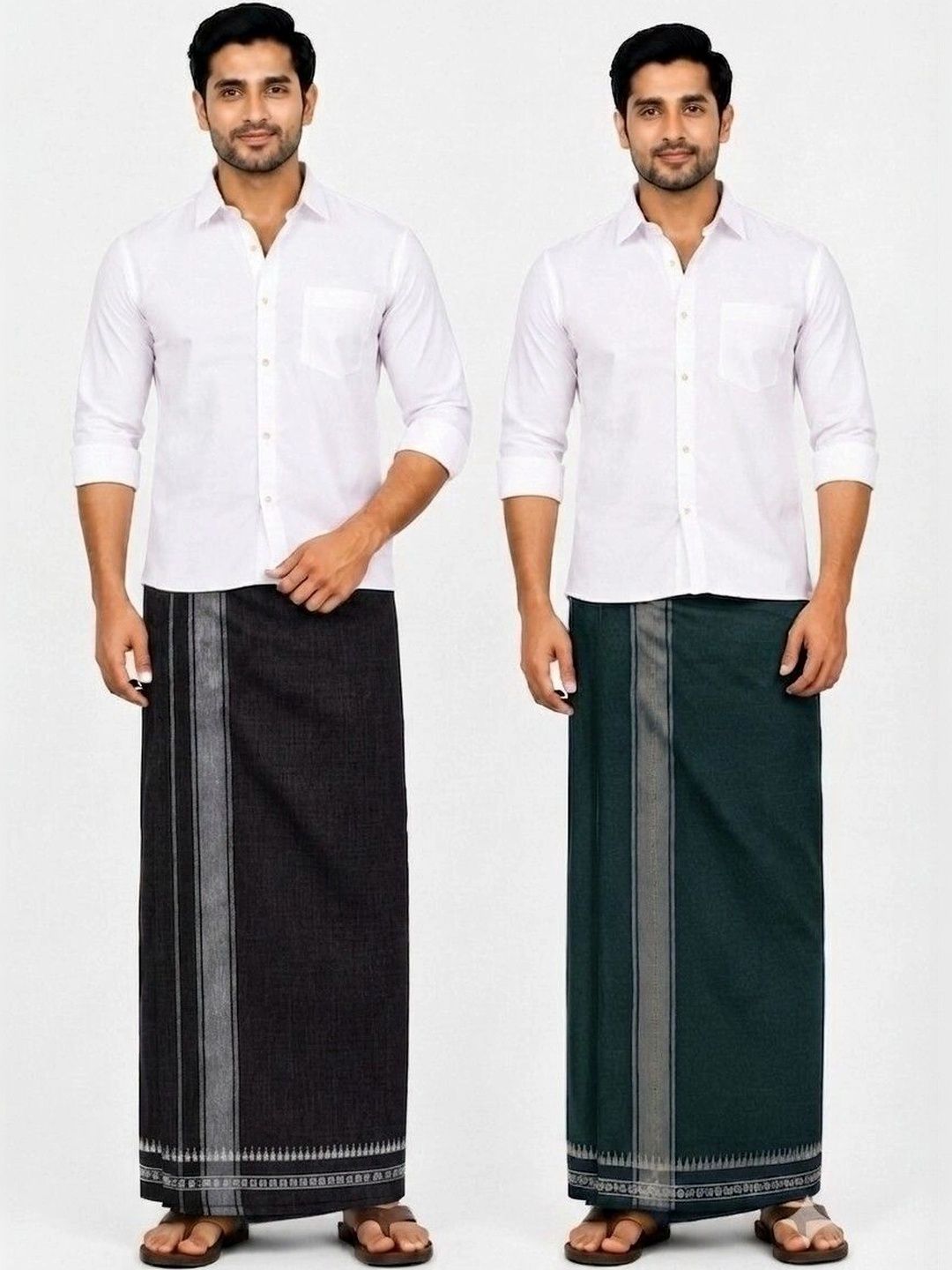 Tharunsha Elite Men Cotton Dhoti Dhotis