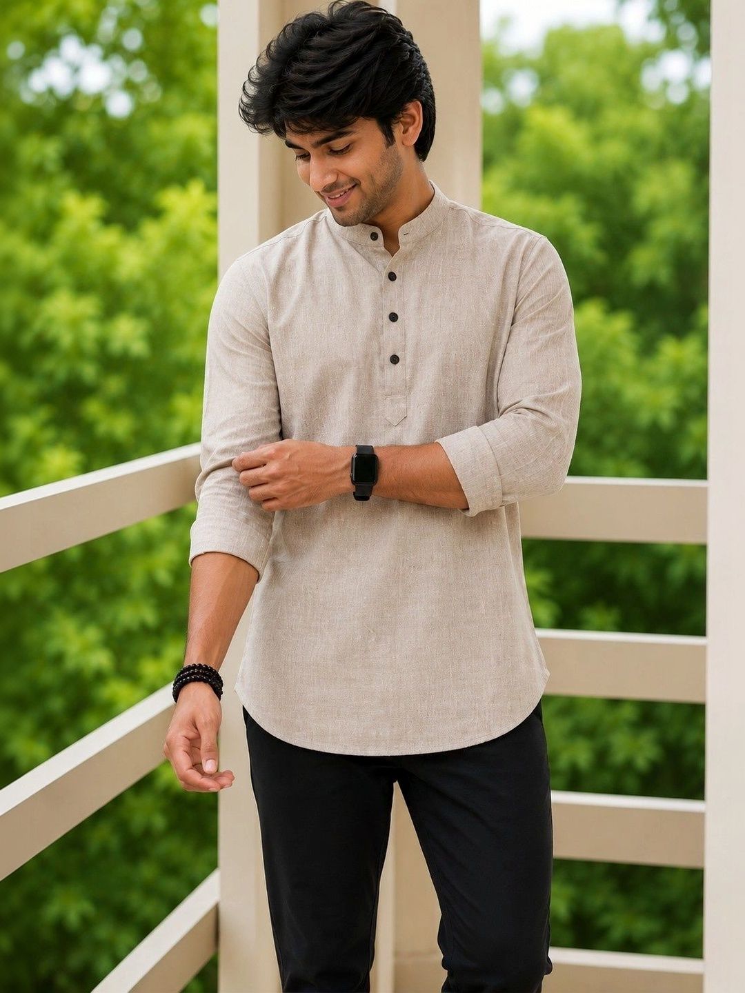 SKYWORRIX Men Kurta