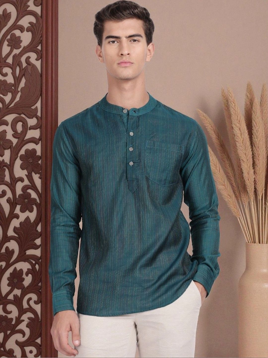 Kryptic Men Printed Kurta