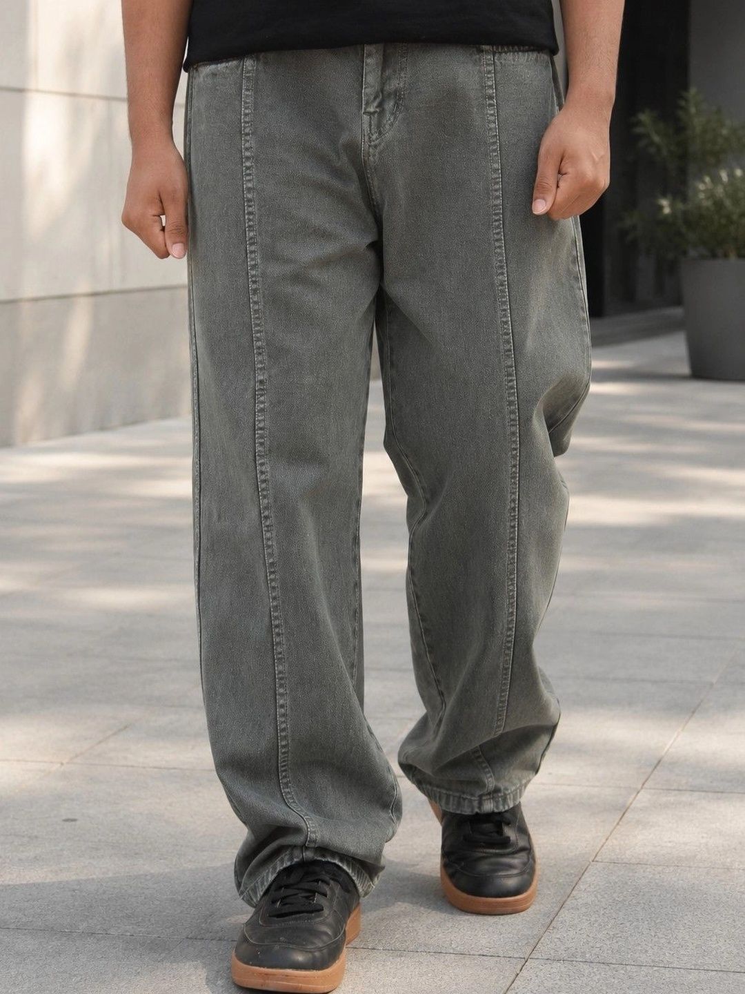FICTION Men Comfort Mid-Rise Jeans