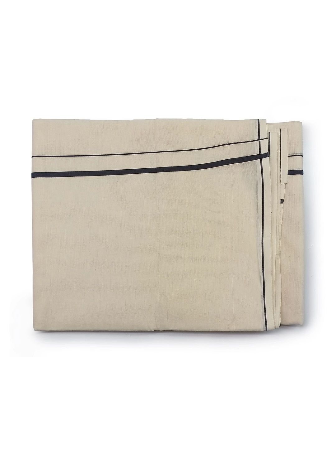 Kalachar Men Striped Cotton Dhoti Dhotis