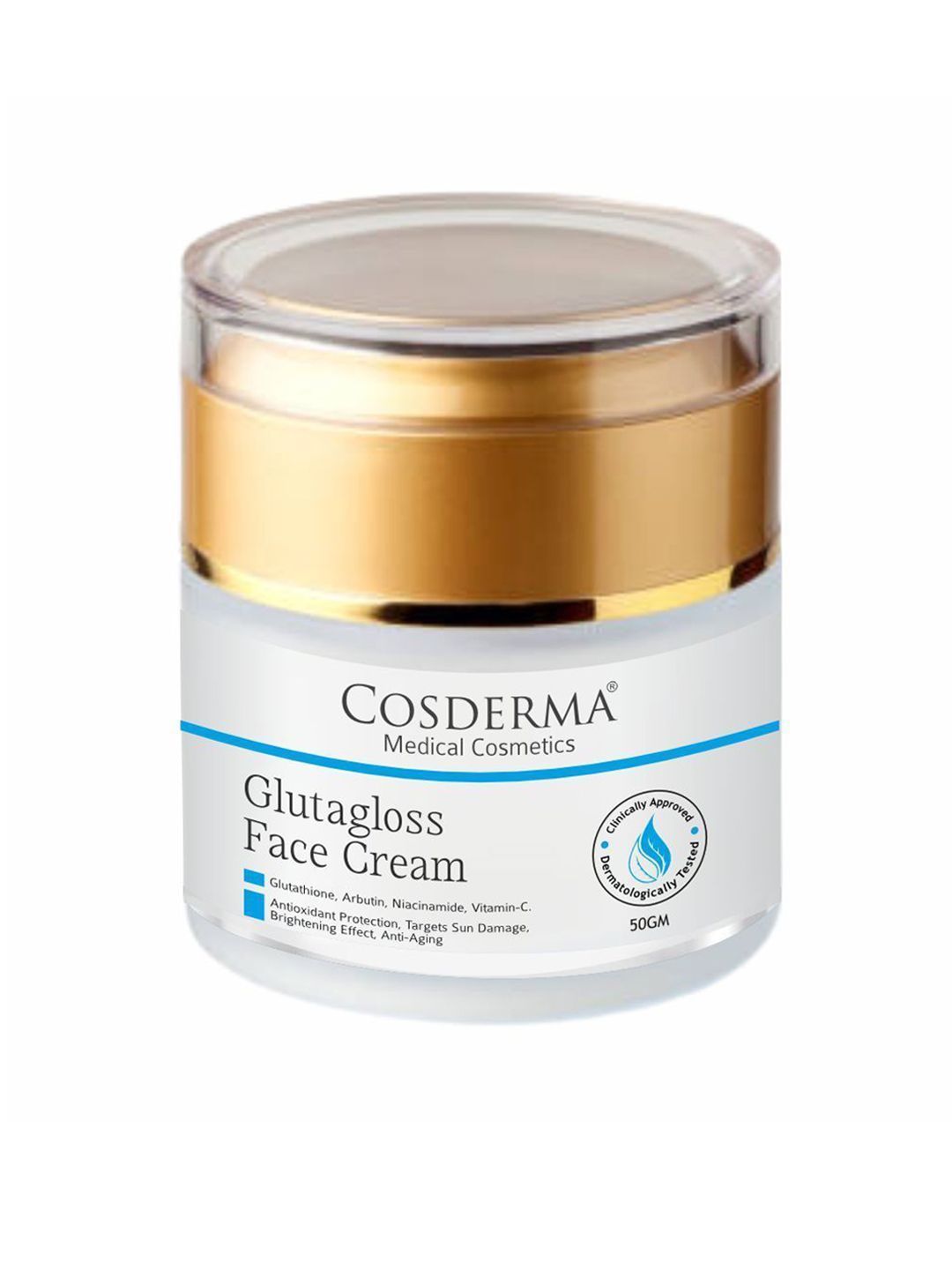 Buy COSDERMA Glutagloss Face Cream with Vitamin C Glutathione Skin Formula 50 g - Day Cream for Unisex 35878324