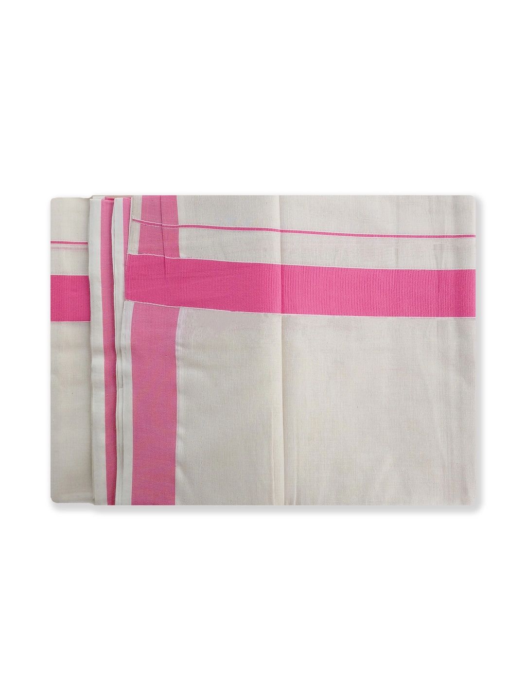 Kalachar Men Striped Cotton Dhoti Dhotis