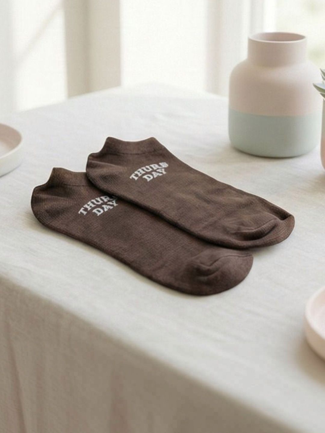 Moda Rapido Men Pack of 2 Cotton Blend Patterned Ankle Length Socks