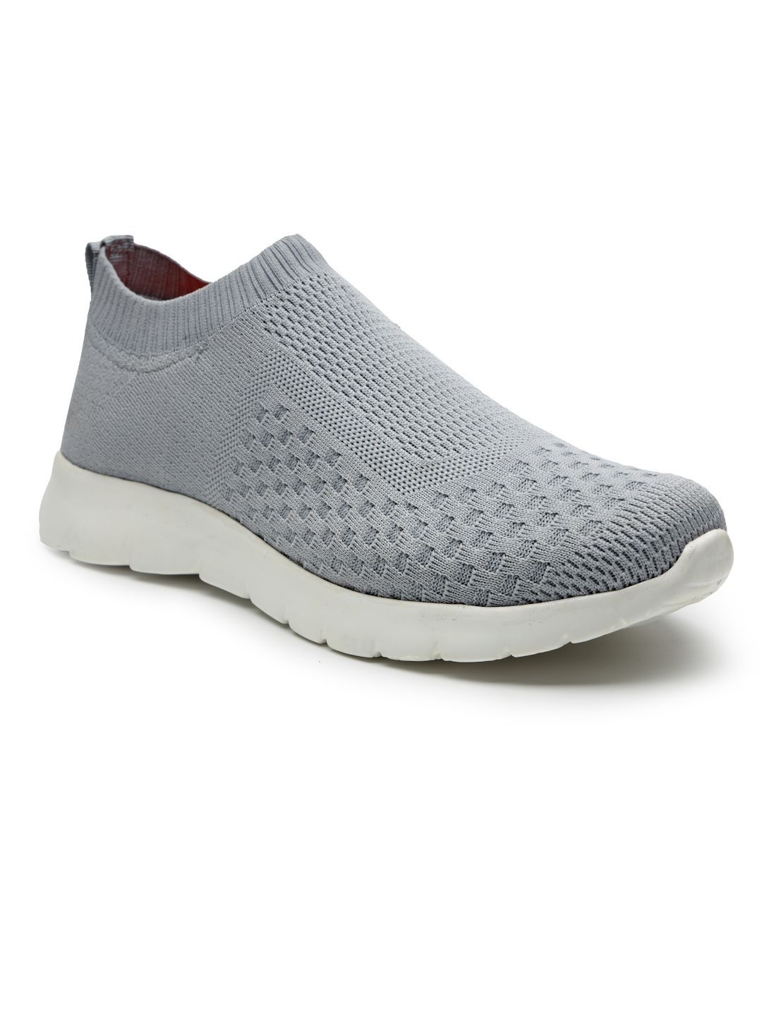 KRAASA Active Everyday Silver Textile Slip-On Walking Shoes