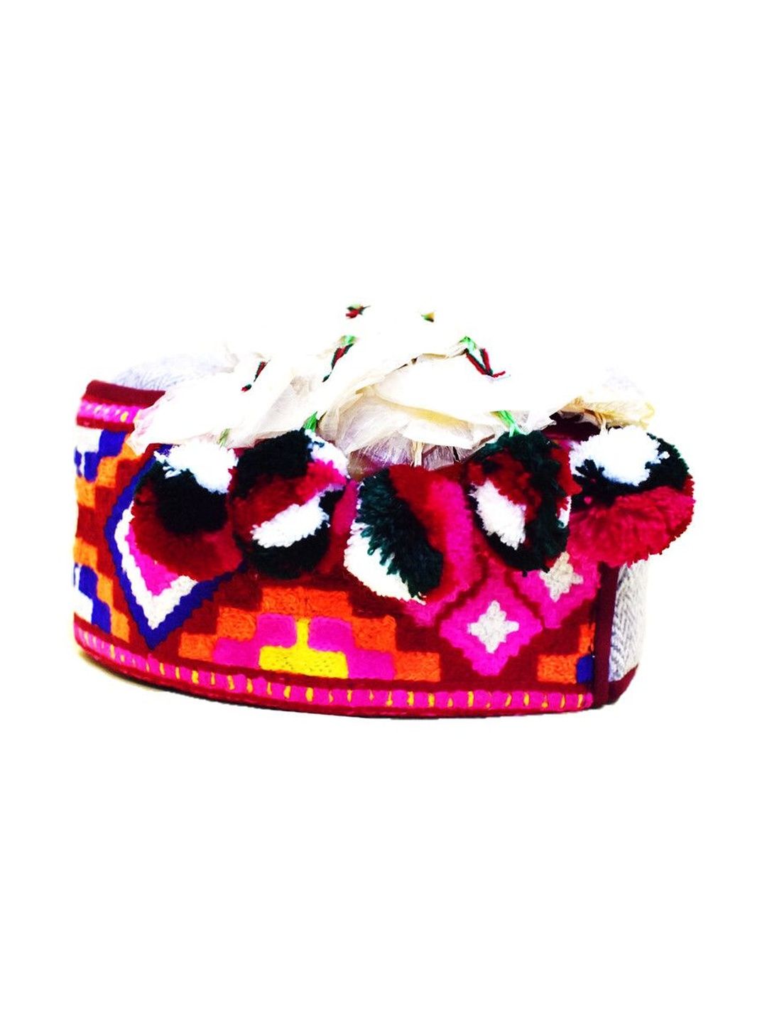 Chamba Heritage Unisex Himachali Traditional Embroidered Pahadi Cap
