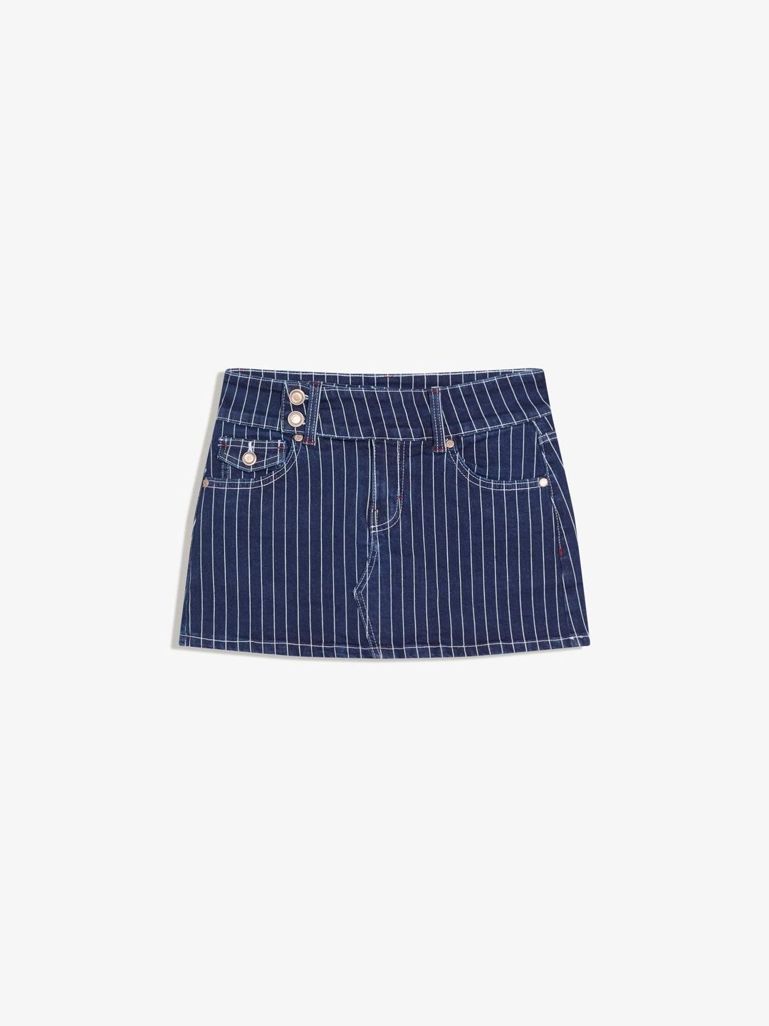 Denim skort