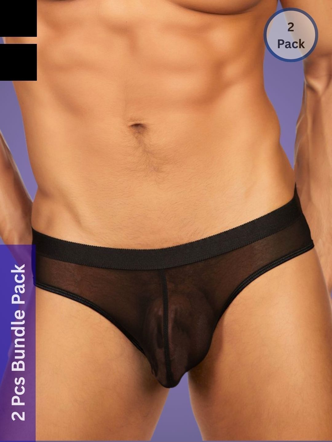 Muquam Men Pack of 2 Anti Bacterial Bikini