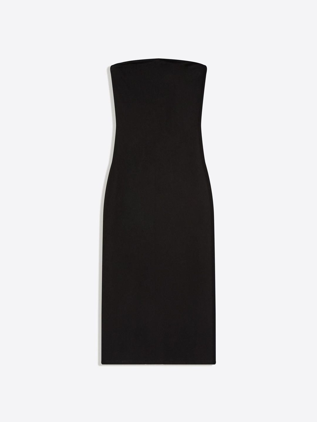 Bandeau knit midi dress