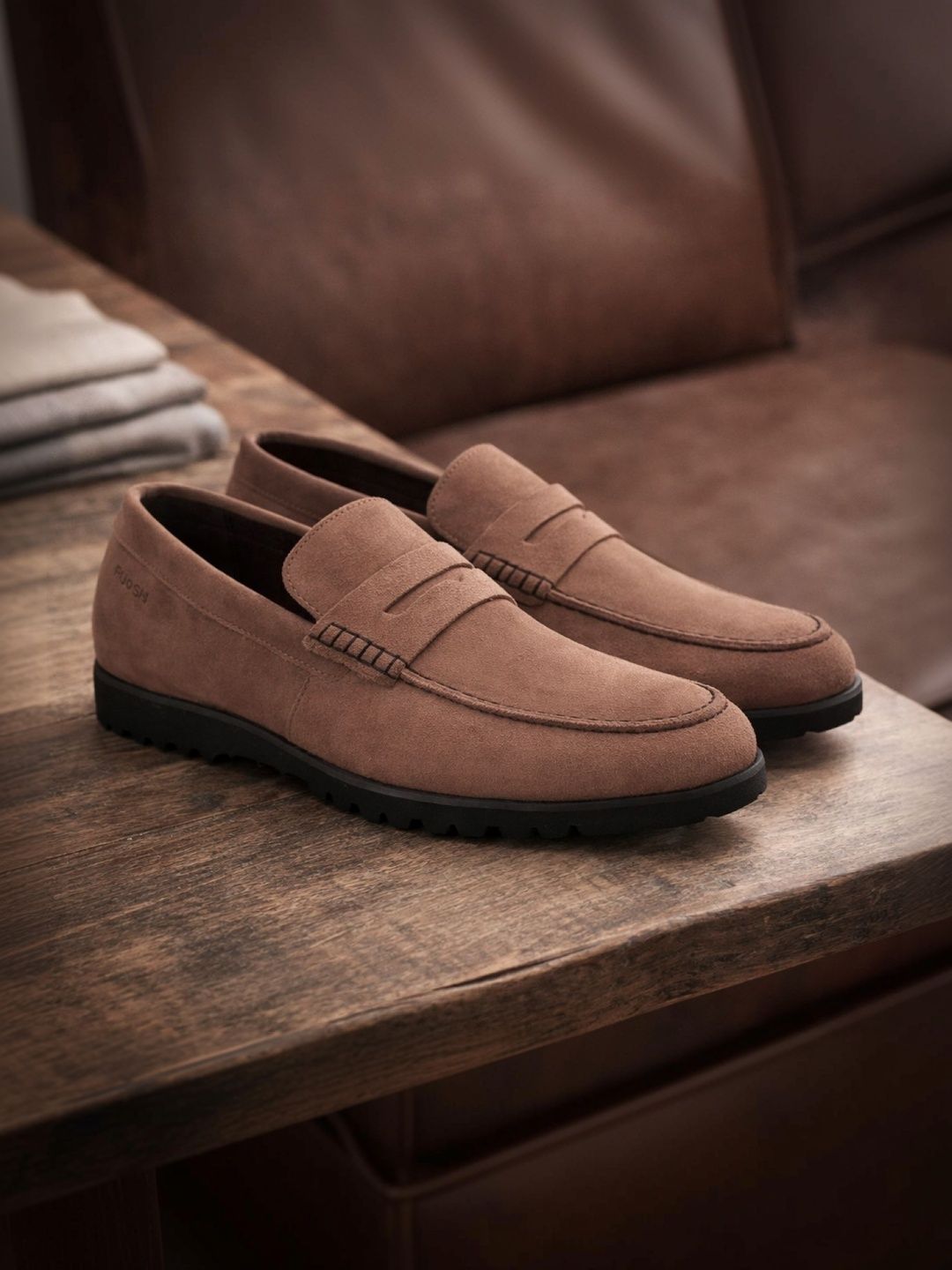 Ruosh Men Suede Loafers