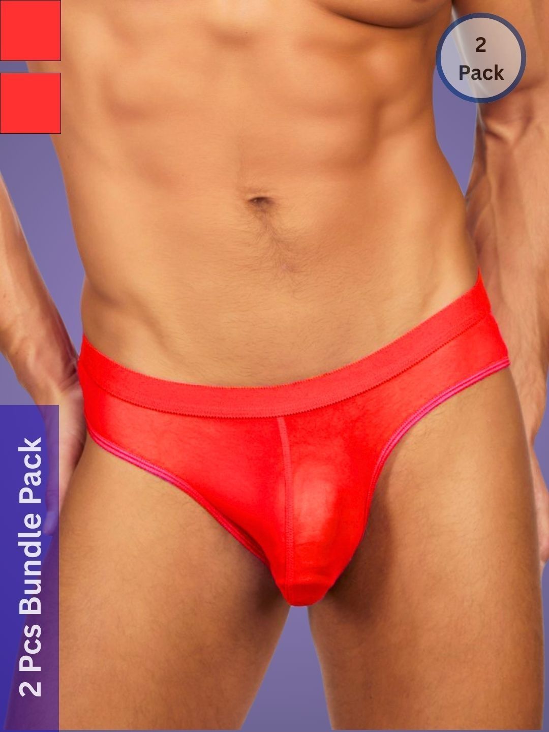 Muquam Men Pack of 2 Anti Bacterial Bikini