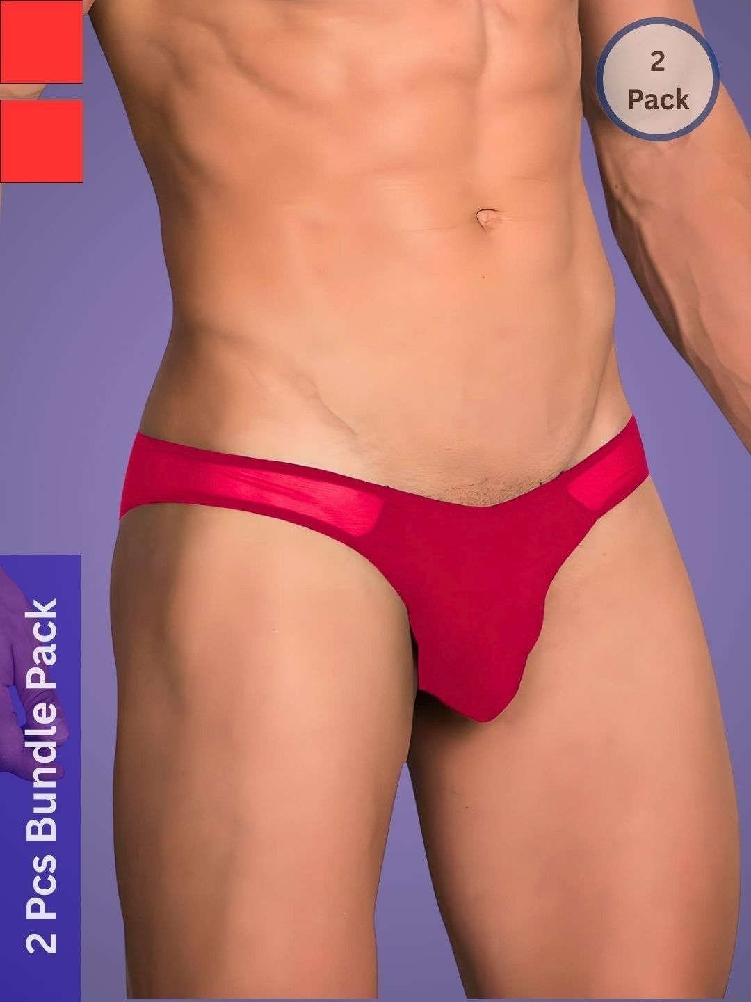 Muquam Men Pack of 2 Anti Bacterial Bikini