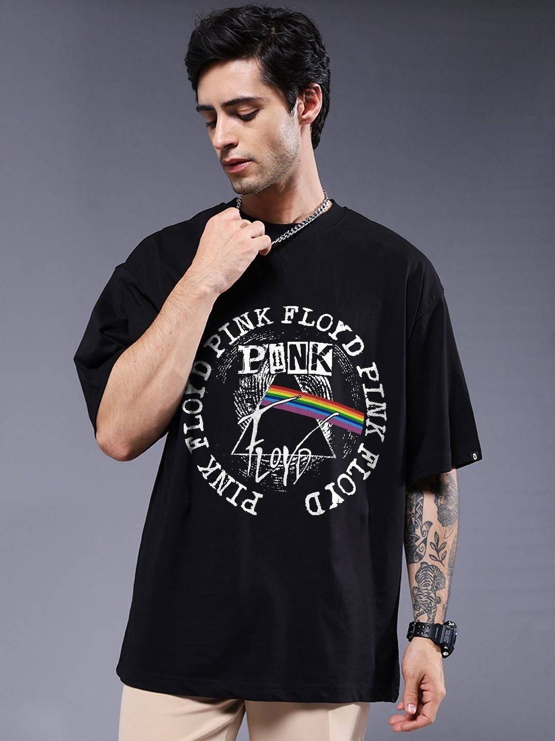 PRONK Men Printed T-shirt
