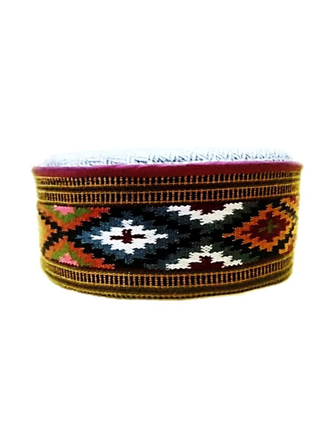 Chamba Heritage Unisex Himachali Traditional Embroidered Pahadi Cap