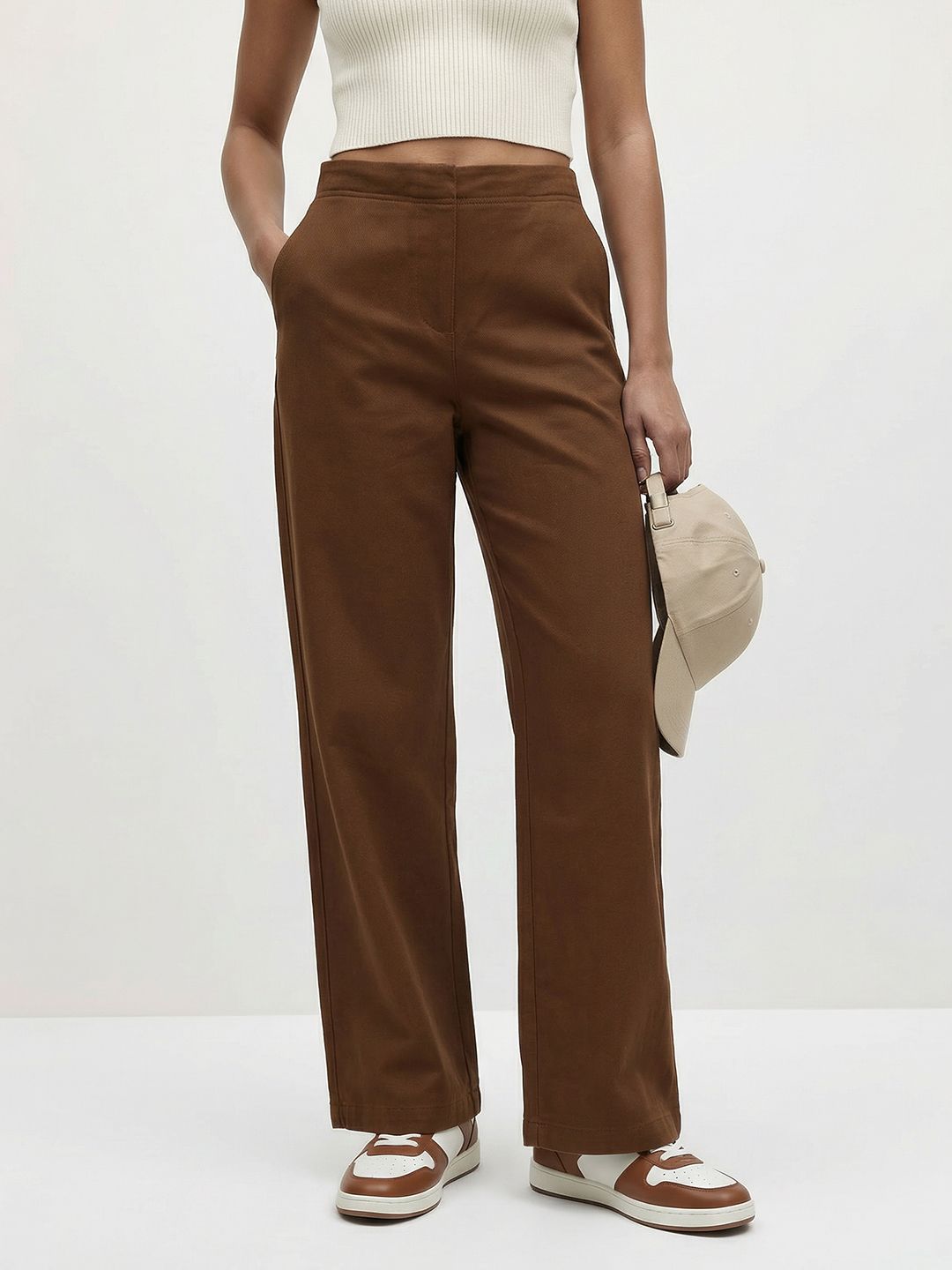 The Roadster Life Co. Women Regular Fit Trousers