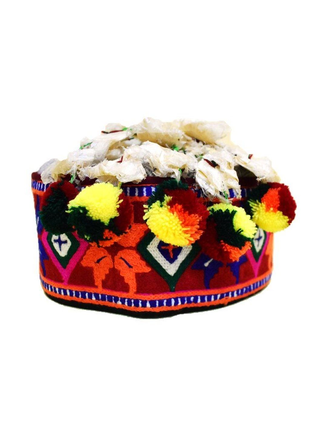Chamba Heritage Unisex Himachali Traditional Embroidered Pahadi Cap