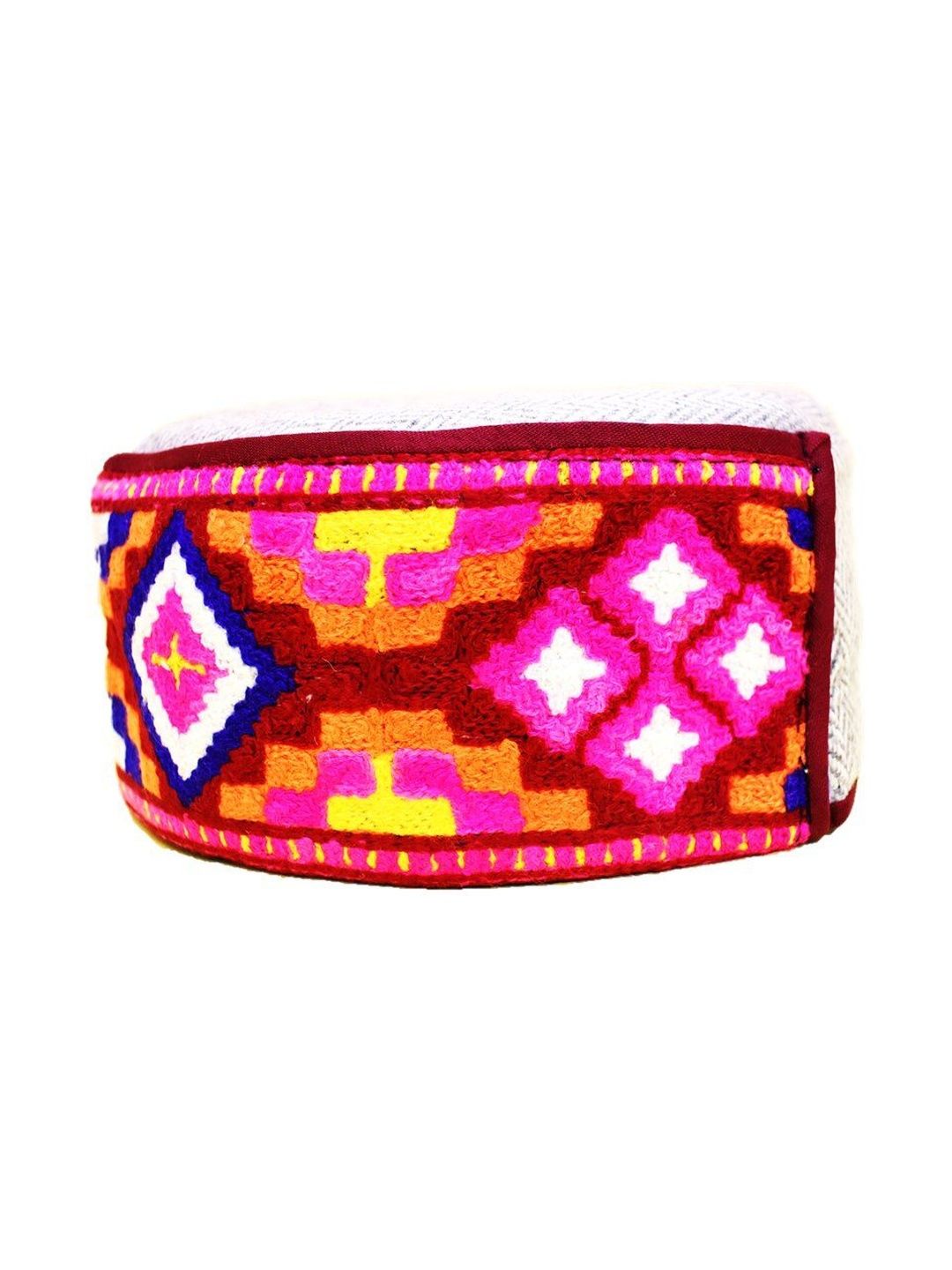 Chamba Heritage Unisex Himachali Traditional Embroidered Pahadi Cap