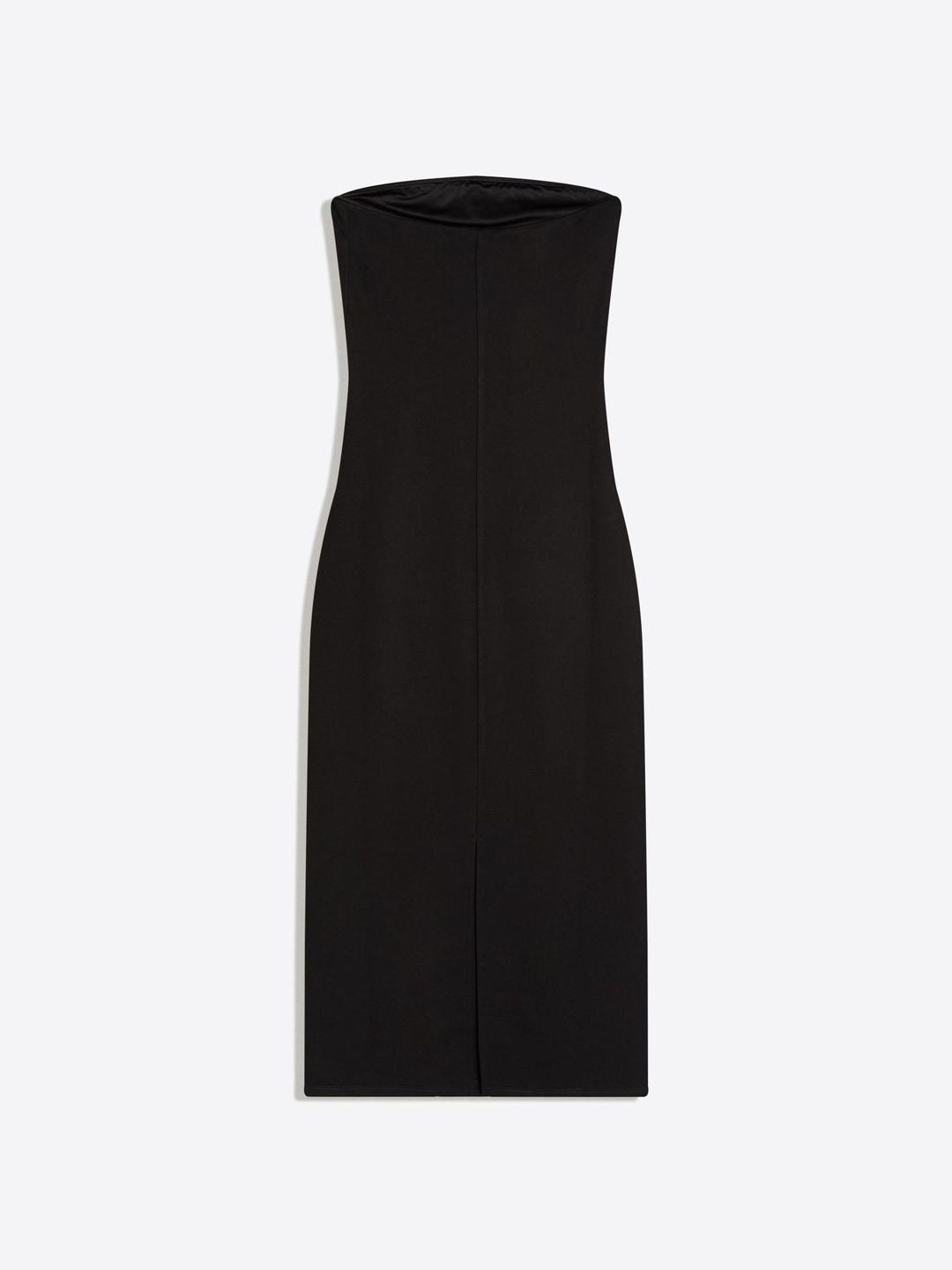 Bandeau knit midi dress