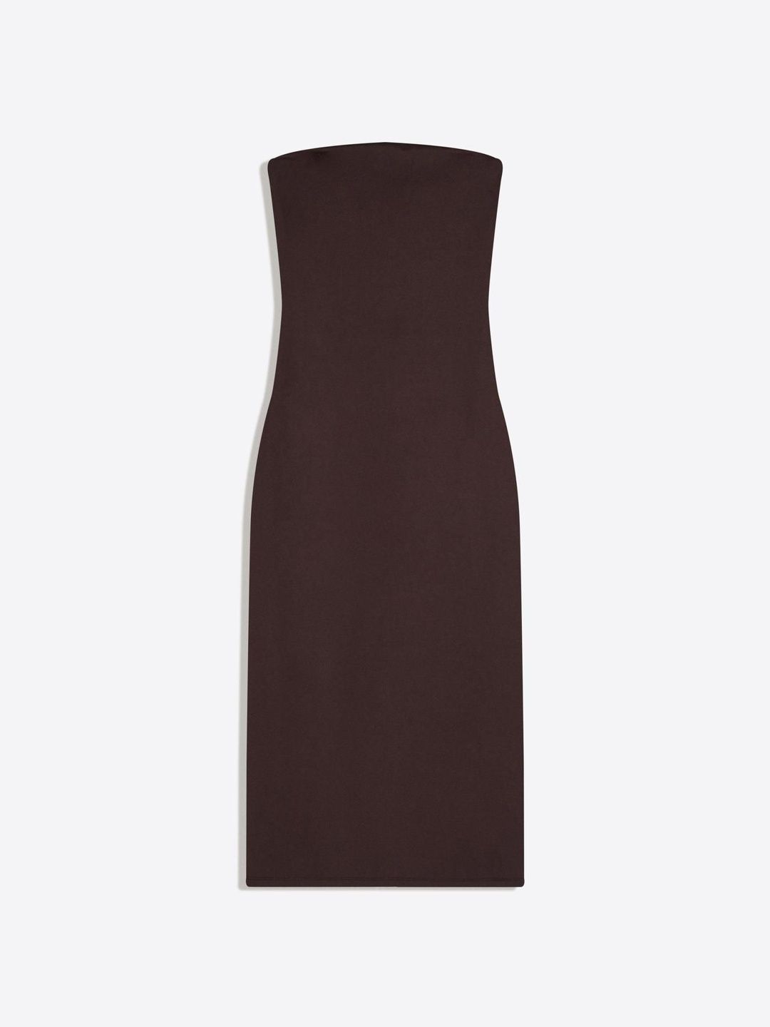 Bandeau knit midi dress