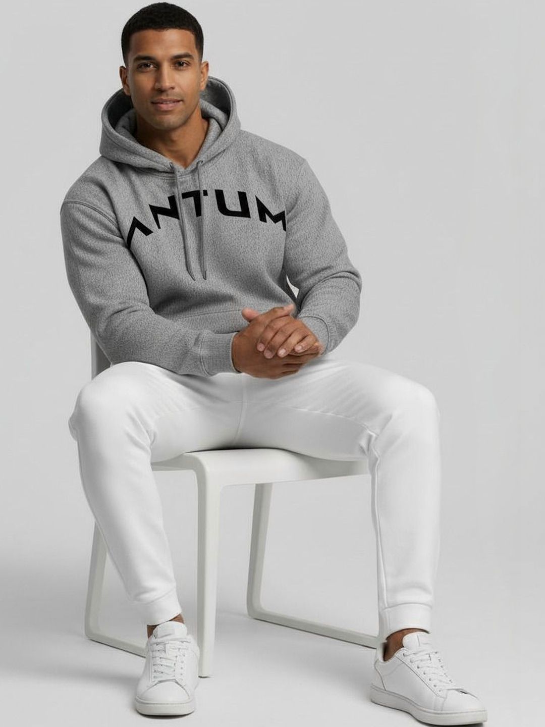ANTUM Men Knitted Jacket