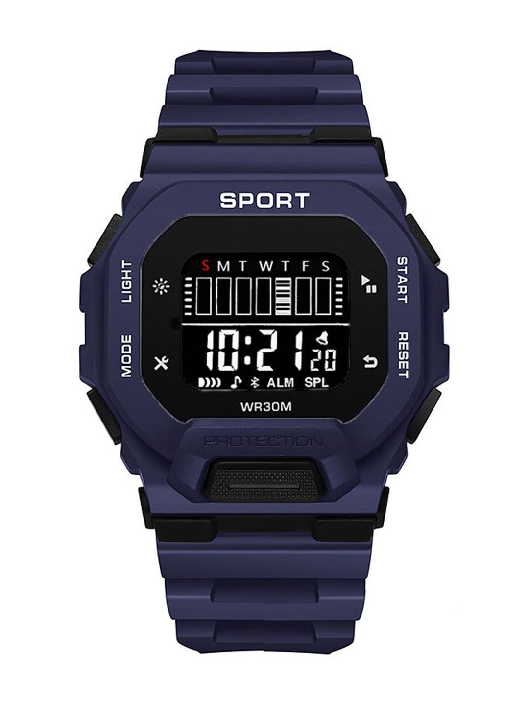 Brostin Brostin Unisex Dial & Straps Digital Watches Blue Sports Watch