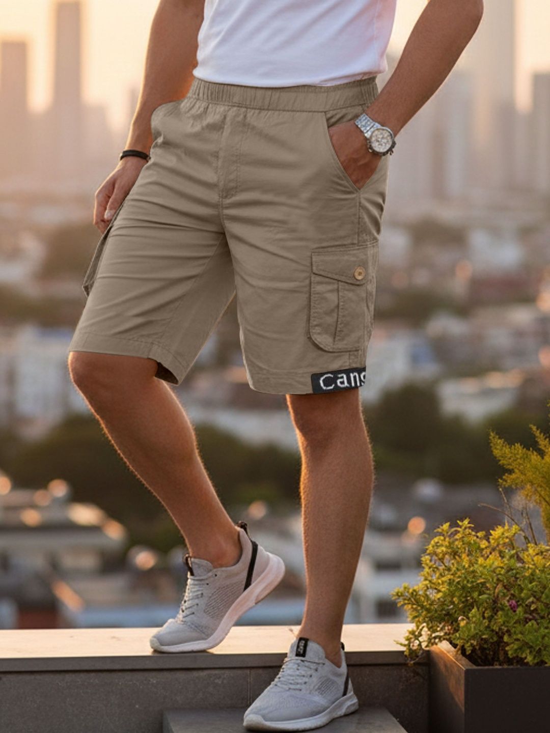 WINSUNITY Men Cargo Shorts