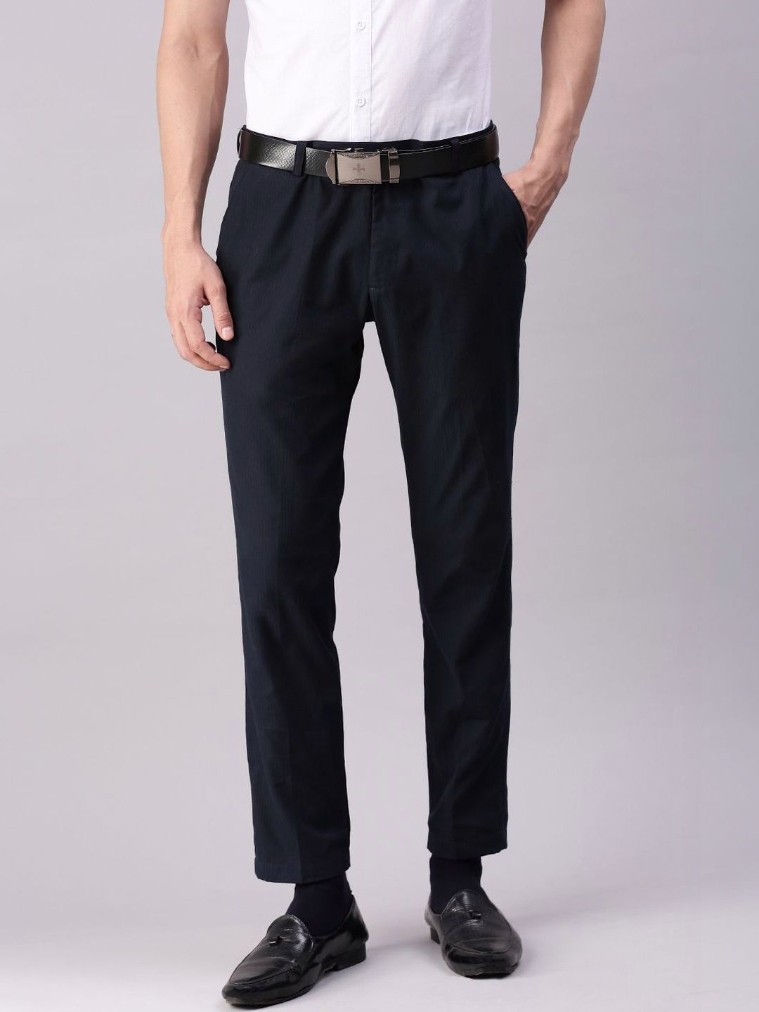 Kryptic Men Smart Trousers