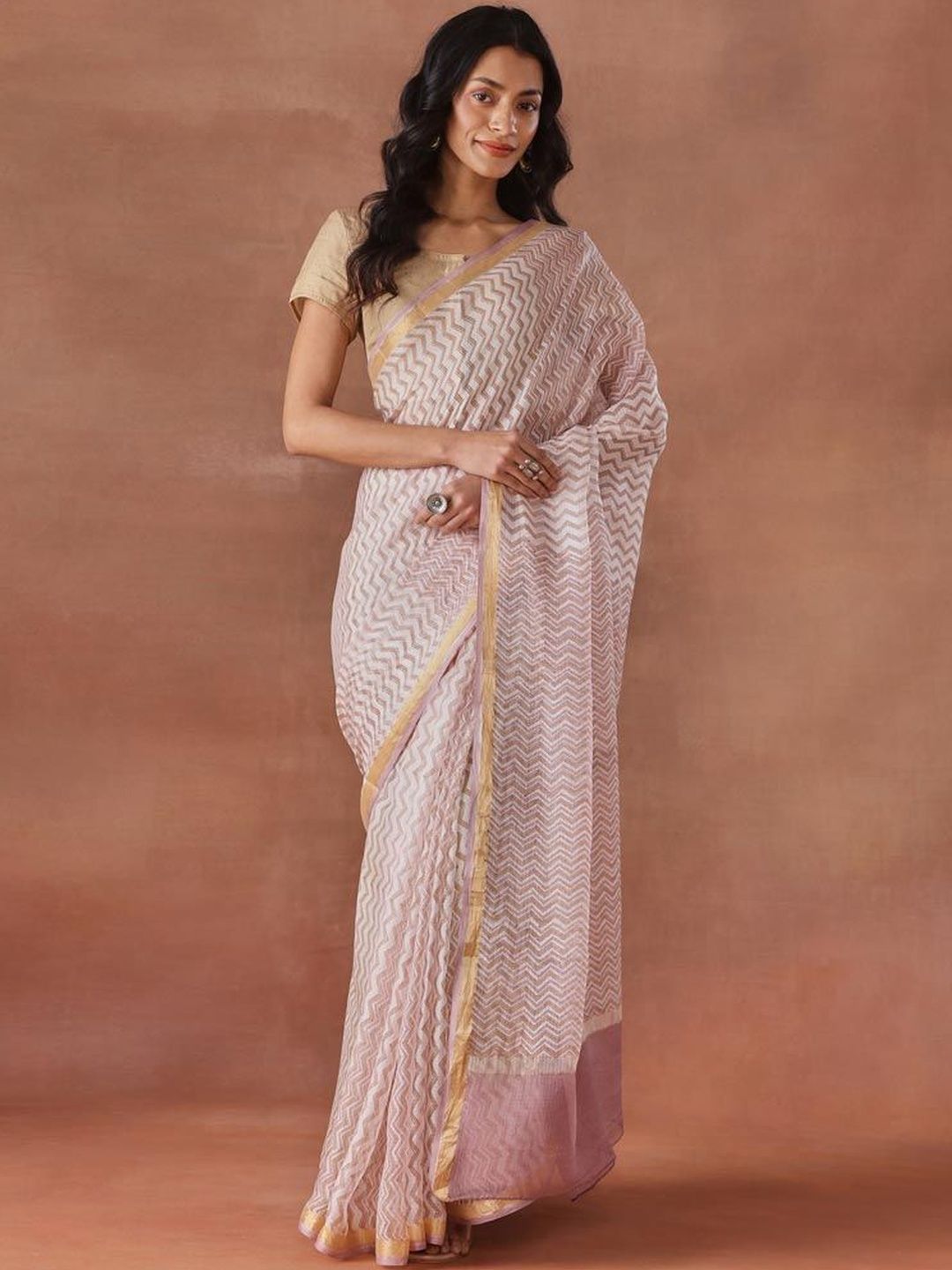 Fabindia Fabindia Silk Blend Saree